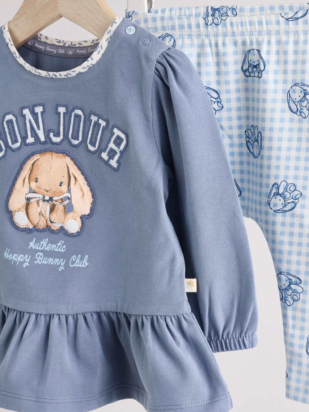 Лонгслив и легинсы в комплекте для малышей Next E66-468, Голубой