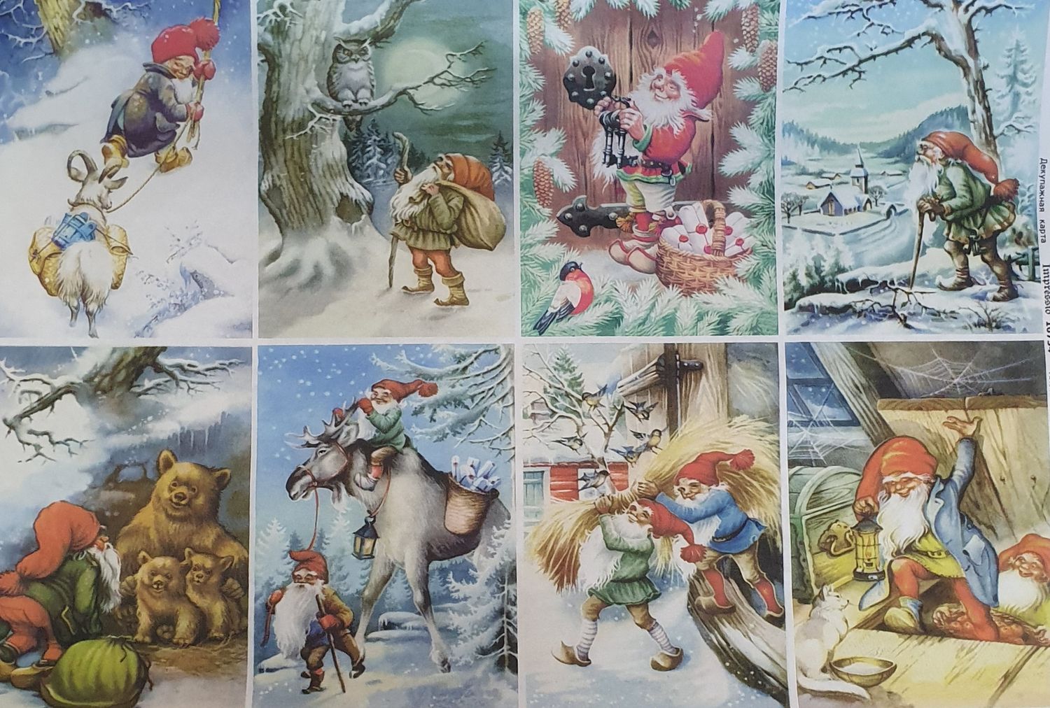 декупажная карта 16734