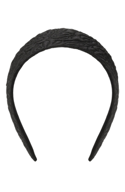 Кокошник из черного жаккарда