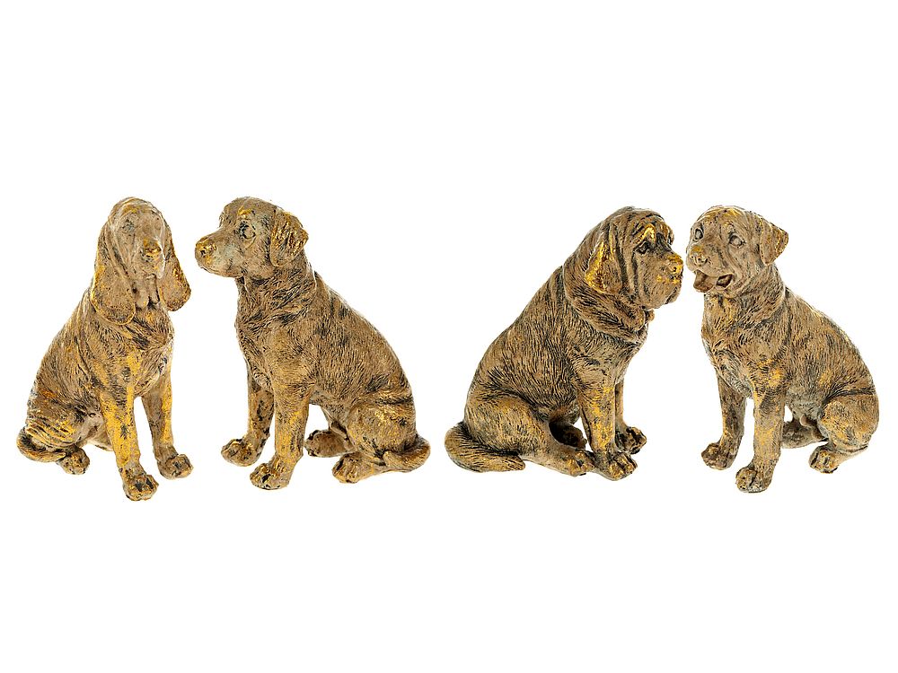 Фигурка декоративная "Лохматый друг" 10*5*13,5см. (4вида) (подарочная упаковка)