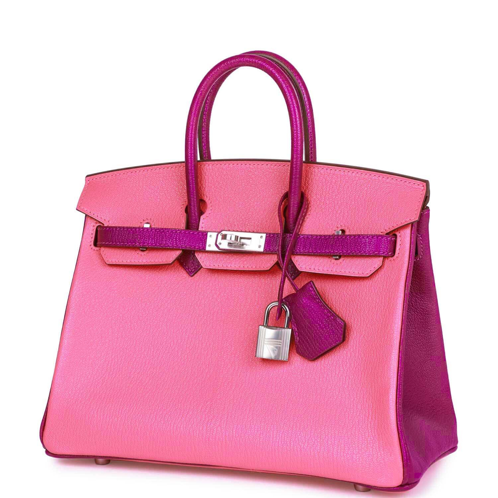 Сумка по специальному заказу с палладиевой фурнитурой Hermès Birkin 25 Special Order