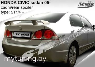 Спойлер для Honda Civic sedan
