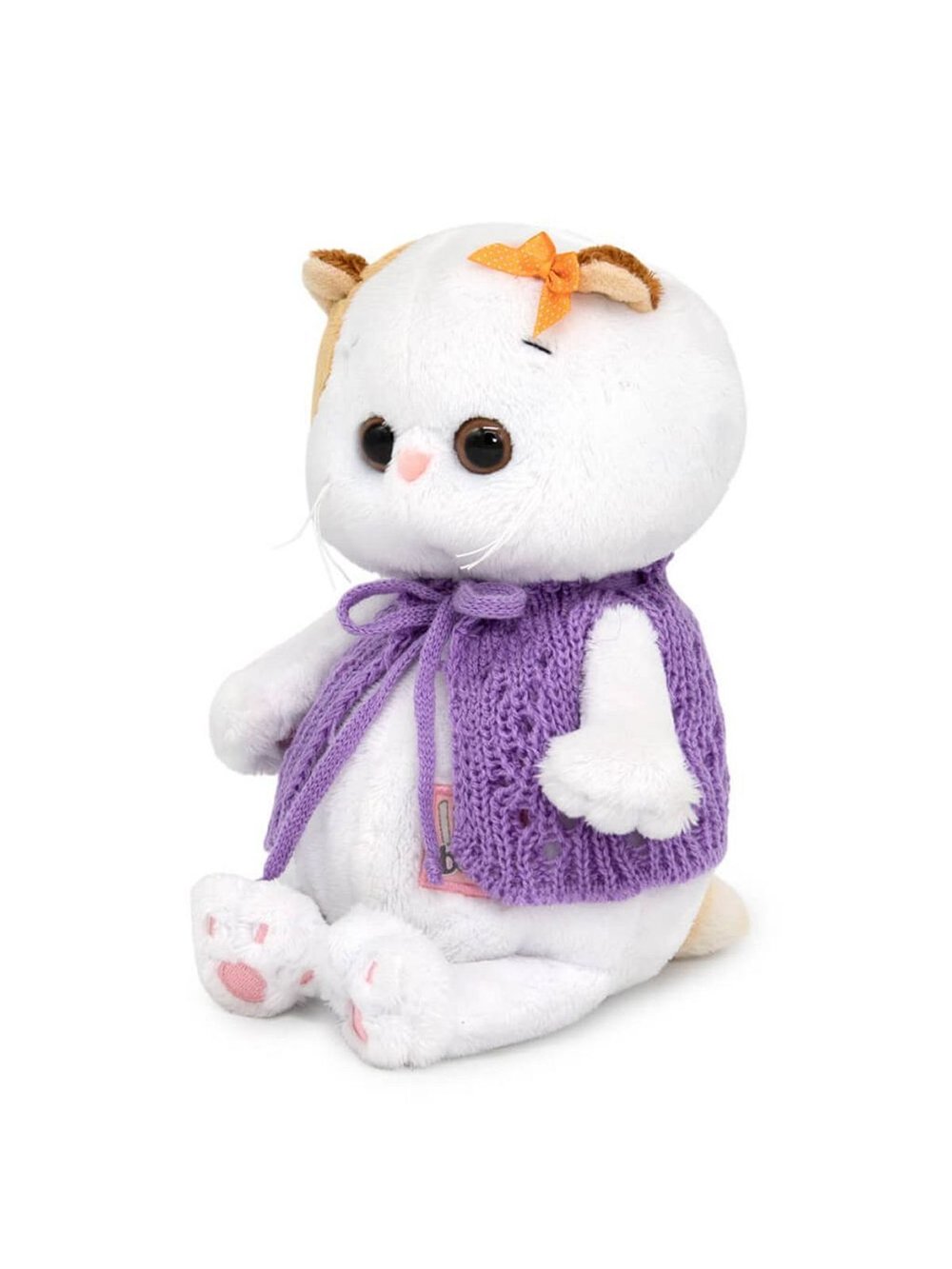 Мягкая игрушка Ли-Ли Baby в вязаном жилете 20см