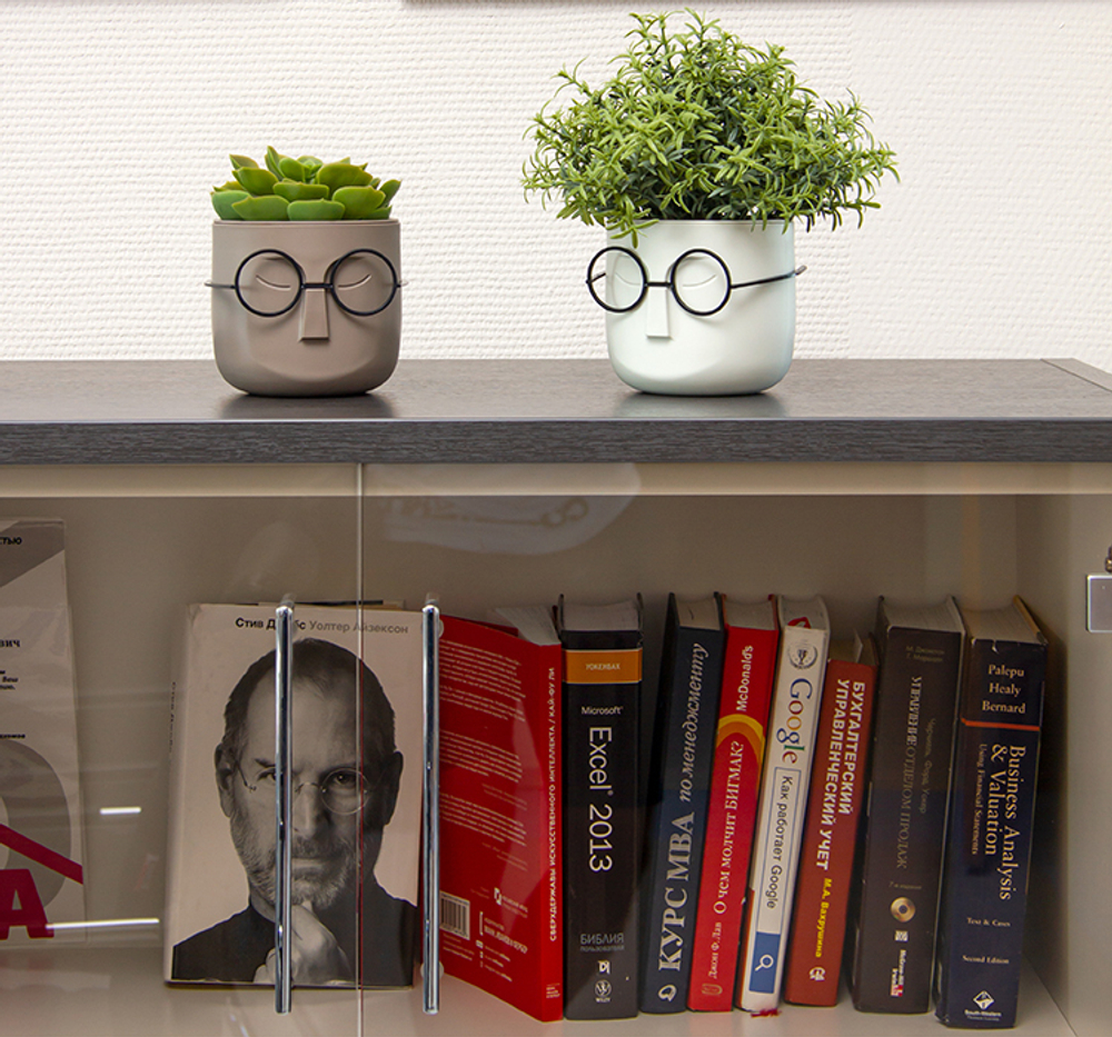 Кашпо СТИВ D115мм 0,65л с дренажной вставкой М3079