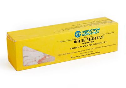 Филе минтая замороженное, 1кг