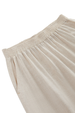 Штаны на резинке MYKONOS Айвори