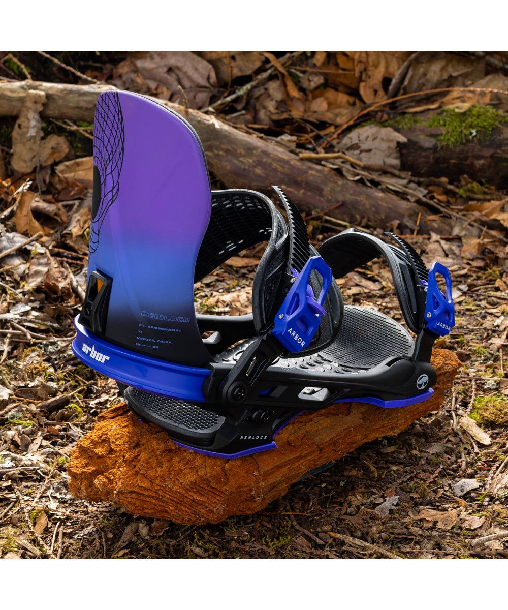 Крепления для сноуборда ARBOR Hemlock Samborghini