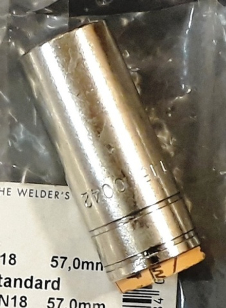 145.0042 Сопло газовое цилиндрическое Ø18/57 для MB25