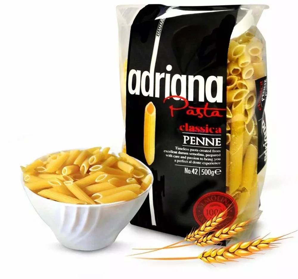 Паста Перья Adriana , 500г, Чехия