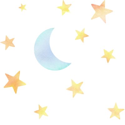 звезды и луна