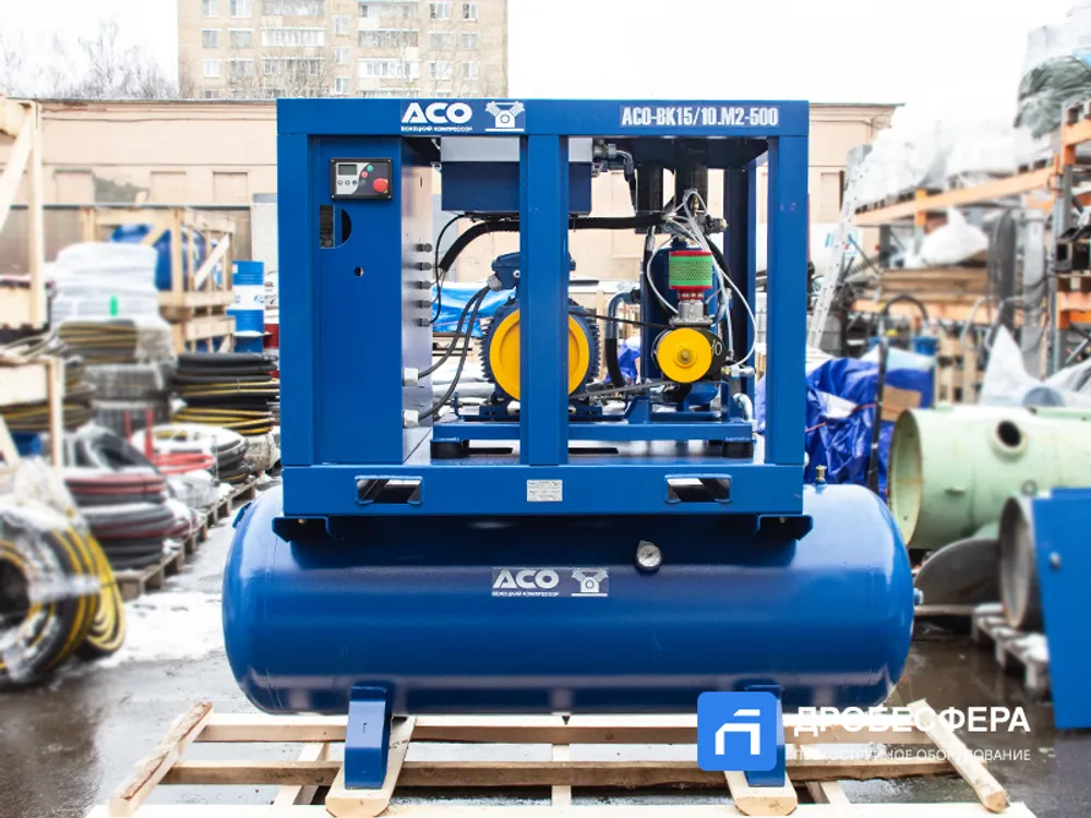 Винтовой компрессор АСО-ВК 15/10М2-500 BAOSI YNT55A