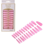 Ногти накладные на клеевых пластинах 24шт «ТЫПРЕКРАСНА!», цвет розовая лаванда, длина 3см