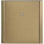 FORTE&PIANO Выключатель карточный 30А FP643M металл шампань IEK