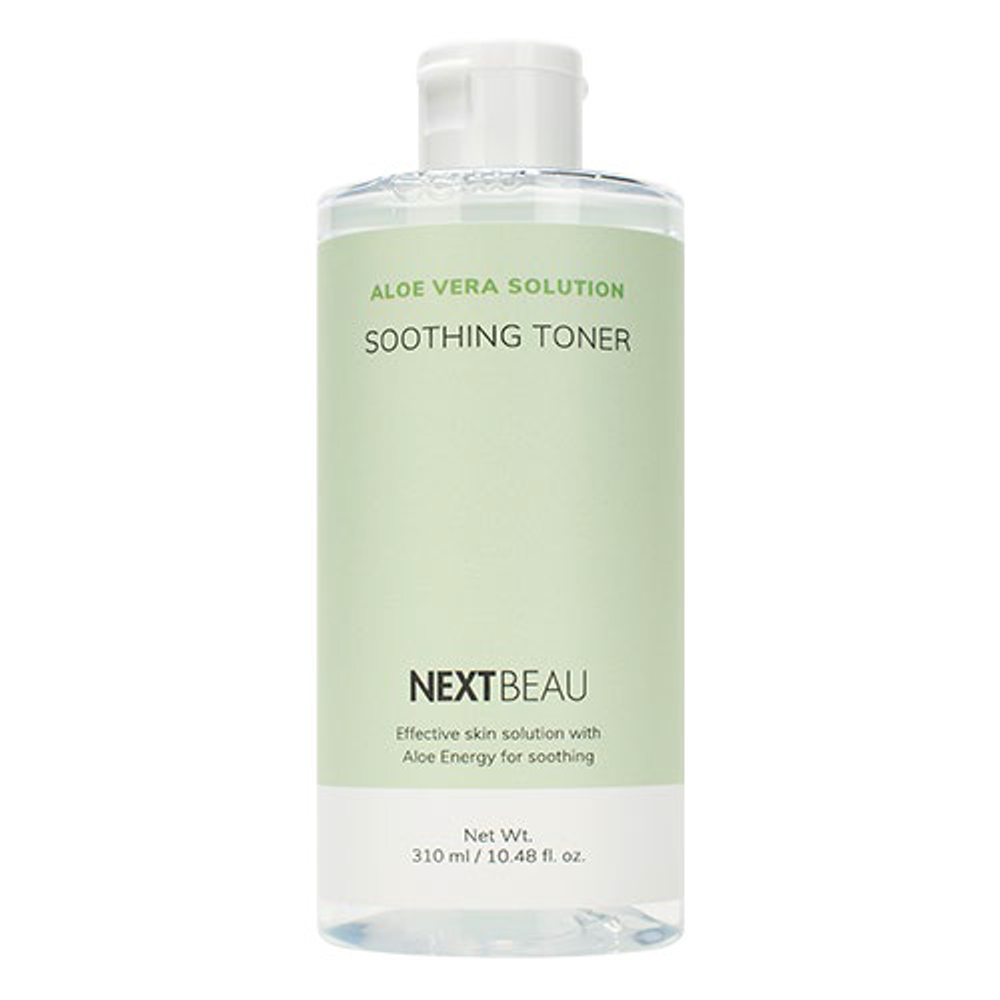 Смягчающий тонер с экстрактом Алоэ Вера Nextbeau Aloe Vera Solution Soothing Toner 310мл