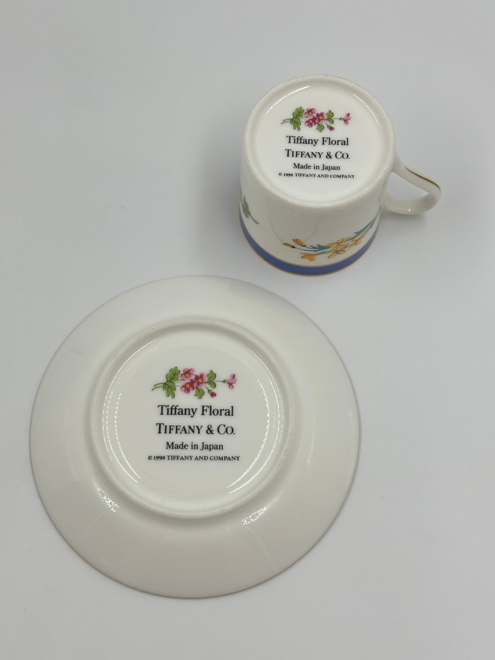 Кофейная пара Tiffany & Co «Tiffany Floral»