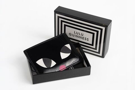 Дизайнерский кошелек для кредитных карт из лимитированной коллекции-коллаборации Jonathan Calugi x Lulu Guinness