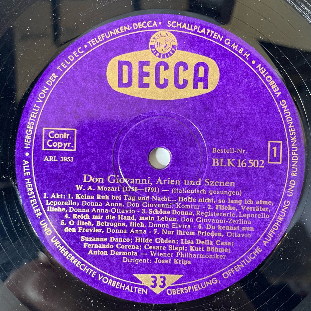 Винтажная виниловая пластинка LP Gioacchino Rossini Россини, Aschenbrodel (La Cenerentola) Золушка, Arien Und Szenen (Германия 1969)