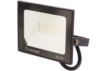 Прожектор светодиодный КОСМОС 20Вт 6500К  1600 Лм IP65 Super Slim