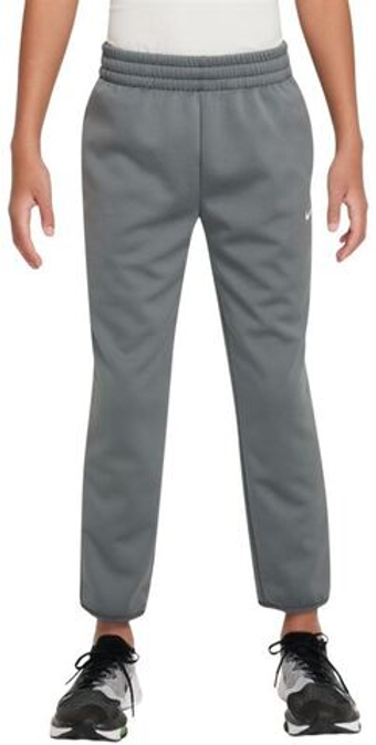 Штаны для мальчика теннисные Nike Kids Therma-Fit Winterized Training - серый