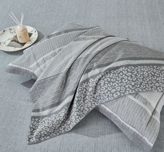 Комплект с летним одеялом Asabella 2225 печатный сатин