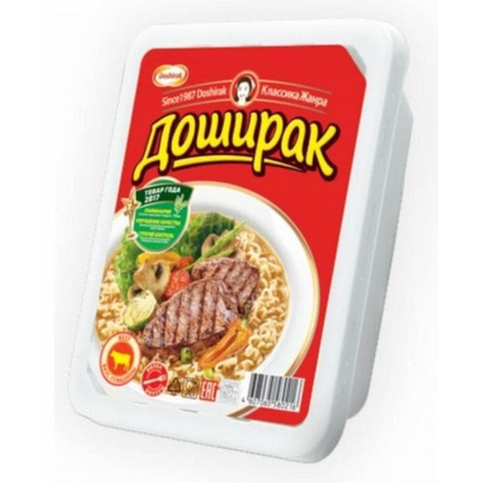 Лапша Доширак со вкусом Говядины 90 гр