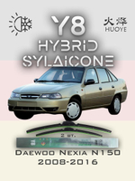 Щетки стеклоочистителя HUOYE Y8 450/450 мм на Daewoo Nexia | Hook/J-Hook
