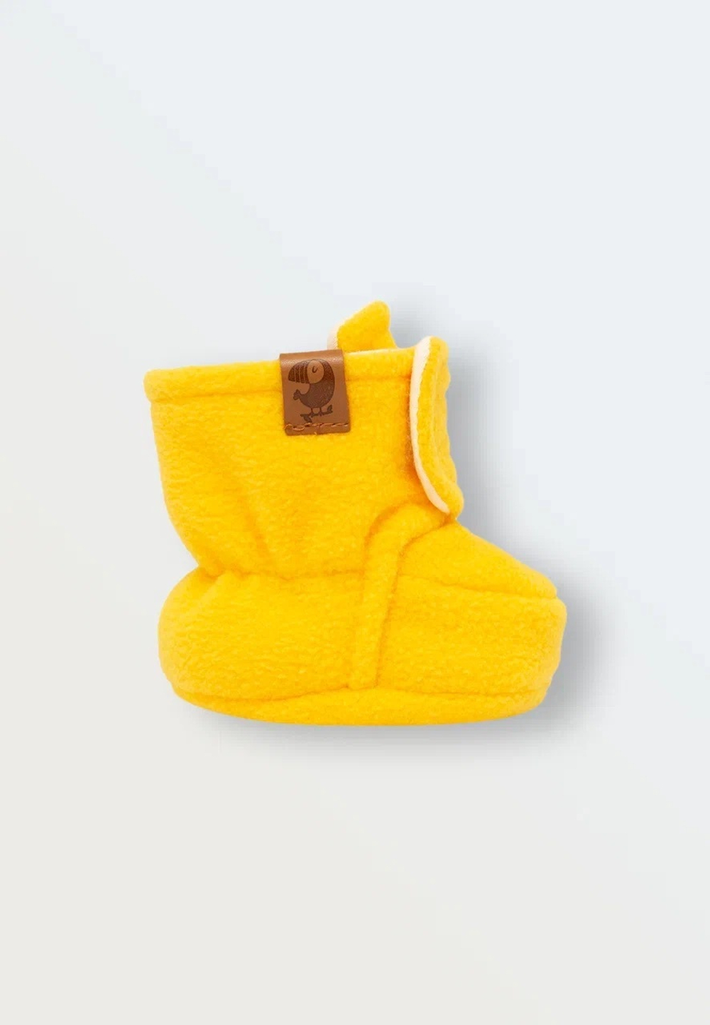 Пинетки из флиса "Cute" (желтый)