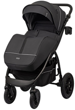 Детская прогулочная коляска Indigo Epica XL Air с сумкой 2025 черный