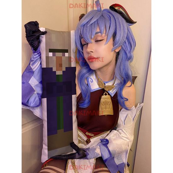 Мини дакимакура Ведьма Майнкрафт | Minecraft арт. M1224, 60х20 см