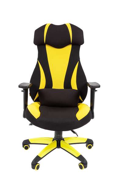Офисное кресло Chairman   game 14 Россия ткань черн./желт.