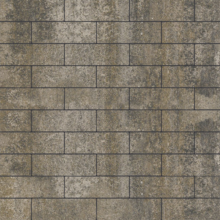 Тротуарная плитка ПРЯМОУГОЛЬНИК 300х100 мм - Искусственный камень Базальт