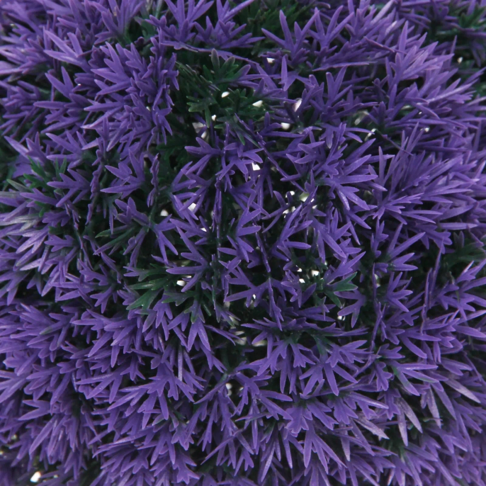 Искусственное растение шар «Самшит» цветы фиолетовые D-15см Ultramarine