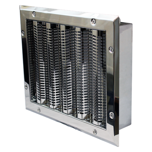 RV Водозабор прямоугольный (закладная+лицевая панель) под плитку (90 м³/ч, ВР3″ - 2 шт, AISI-304)