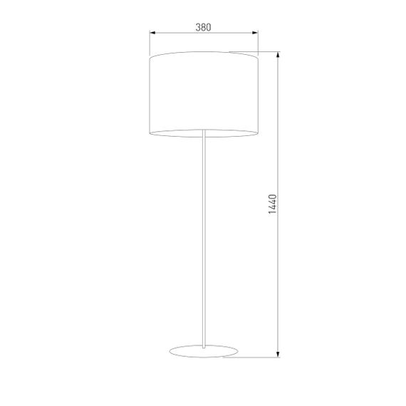 Торшер TK Lighting 5279 Tercino Blue