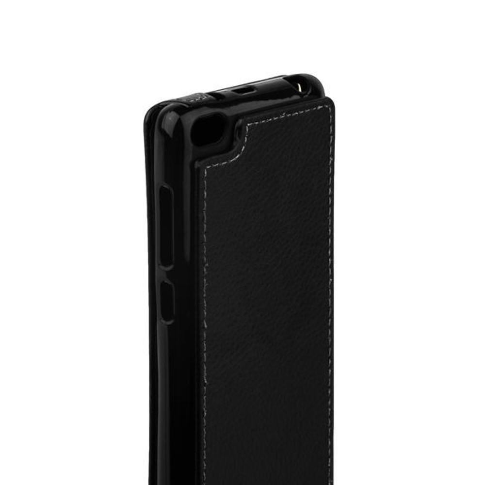 Чехол Exakted для Xiaomi Redmi 3 (5.0&quot;) с откидным верхом Черный в техпаке