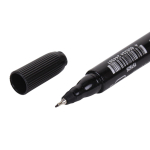 Маркер перманентный двусторонний STAFF Manager PM-625, ЧЕРНЫЙ, наконечники 0,8мм / 2,2мм, 151625