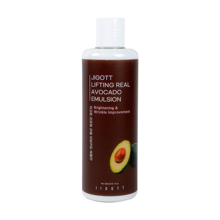 JIGOTT Эмульсия для лица АВОКАДО Lifting Real Avocado Emulsion, 300 мл