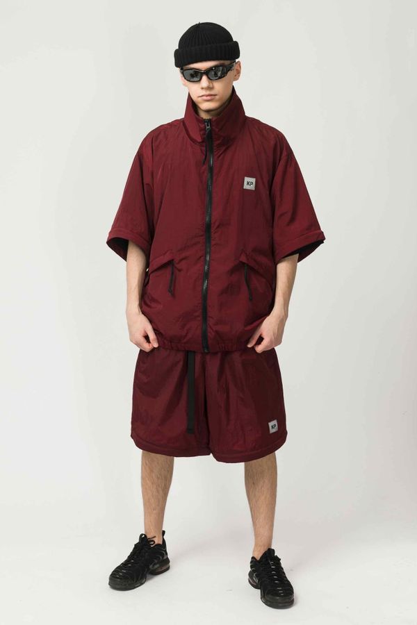 Штаны Halflegs Бордовые темные - фото 13