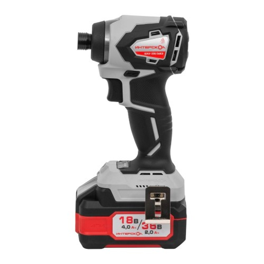 Винтоверт аккумуляторный ИНТЕРСКОЛ ШАУ-250/36ВЭ ударный 862.2.2.70