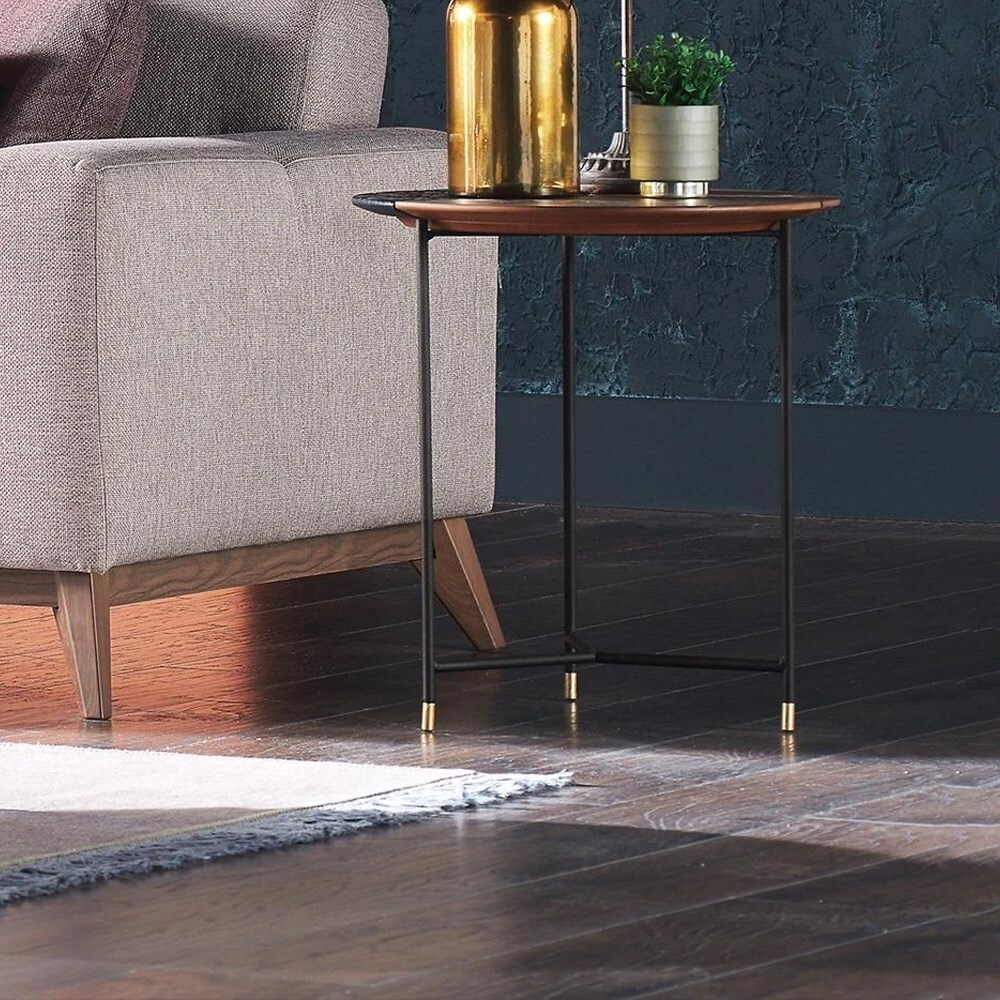 Стол журнальный круглый ENZA HOME NETHA EH20208