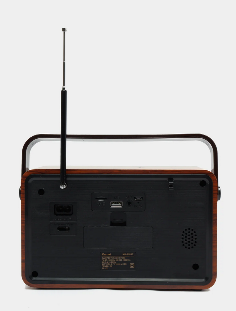 Радиоприемник в ретро стиле с MP3 плеером +BT MD-510BT
