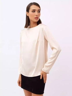 Блузка с рукавом Anyday Icon Blouse 01, цвет бежевый