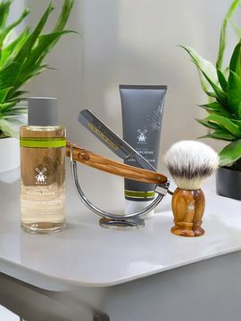 Набор для бритья с опасной бритвой "Germany"