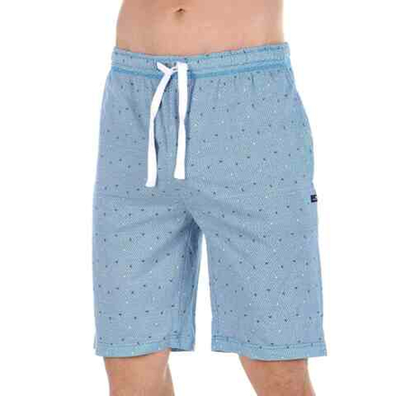 Мужские шорты плавательные голубые с узором Tom Tailor 71084/5608