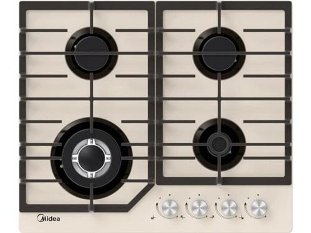 Поверхность варочная газ. Midea MG645TGI (бежевая)