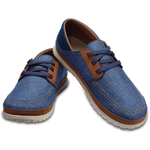 Кеды Crocs Santa Cruz Playa Lace-Ups Синие