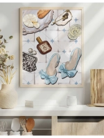 постер на кухню 50х70 см интерьерный