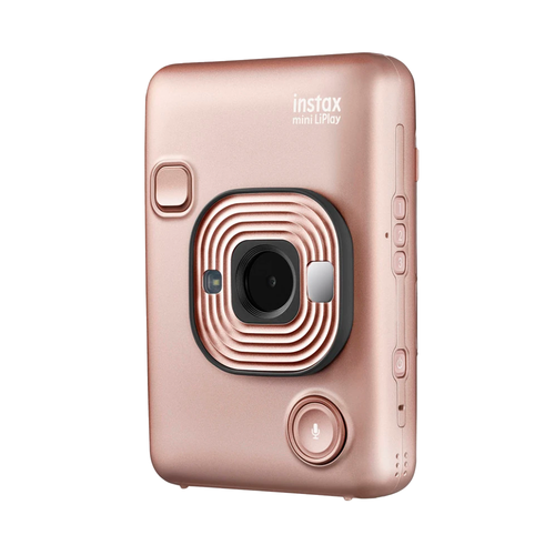 Фотоаппарат мгновенной печати Fujifilm Instax Mini LiPlay, Blush Gold (Розовый)