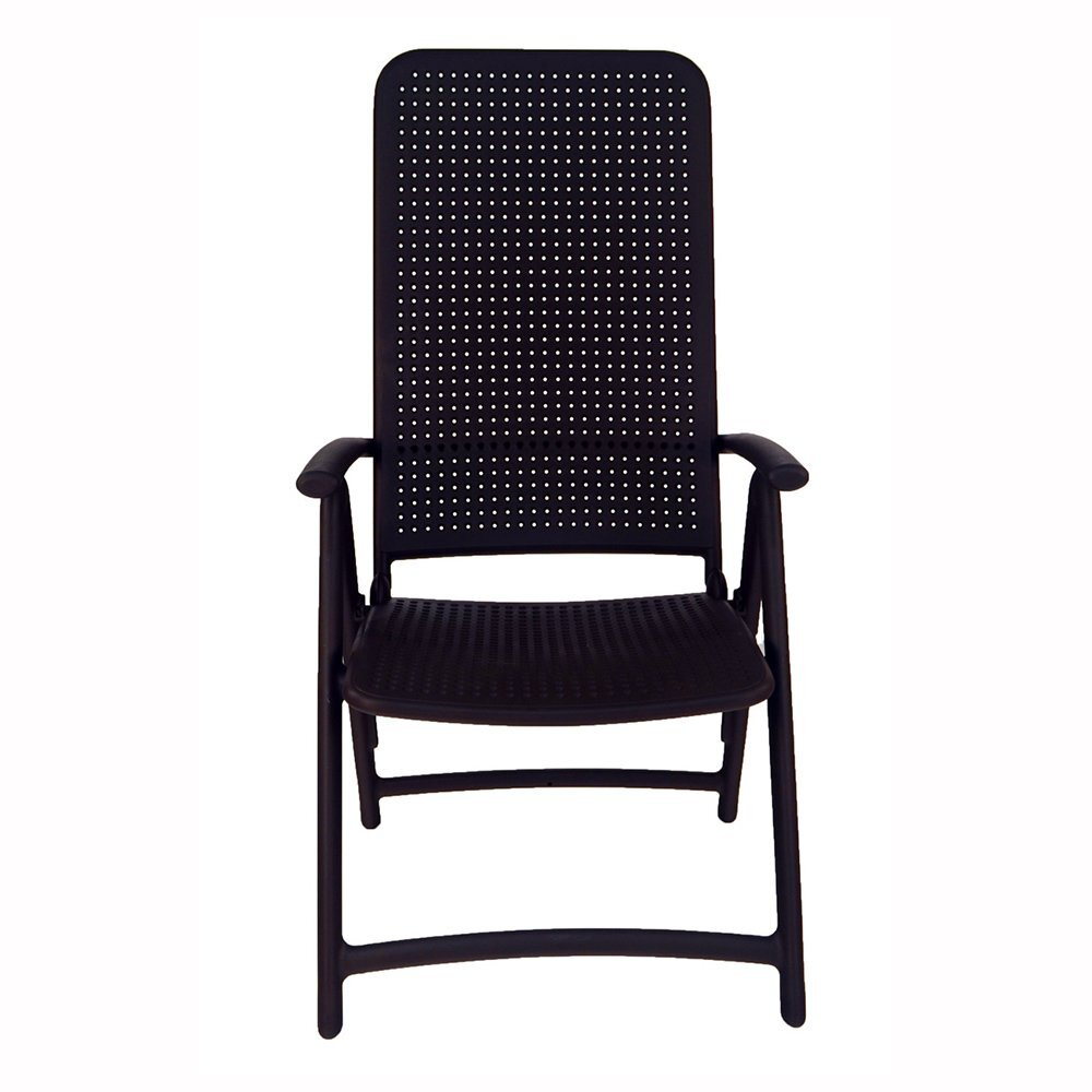 Кресло пластиковое складное, Nardi Darsena, кофе