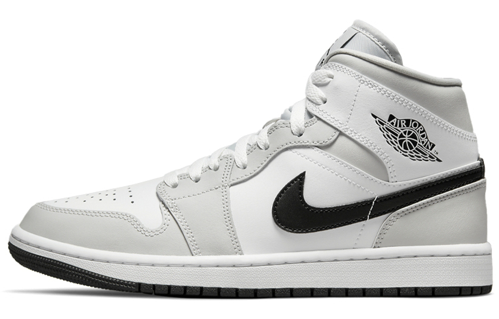 Кроссовки Jordan Air Jordan 1 Mid "Light Smoke Grey" Dior (Женская размерная сетка)